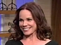 Barbara Hershey Talks 