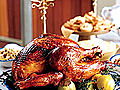 Roast Turkey with Quince Glaze