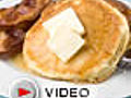 Making Homemade Pancakes (Video)