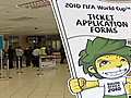World Cup ticket sales slow