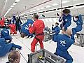 Parabolic Flights – studying fitness in a weightless environment