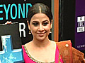 Vidya pledges support for Earth Hour 2011