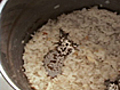 How to Clean Up Dried-on Rice