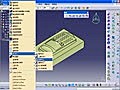 CATIA ３D CAM002003-1-CellPhone