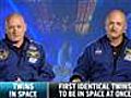 Twins to make space history