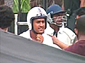 Dhoni’s daredevilry for a bike ad