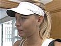 Sharapova thinks Kvitova was too tough to beat