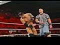 WWE : Monday night RAW : CM Punk vs Wade Barrett with special referee John Cena (24/01/2011).