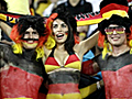 World Cup fans sizzle in the stands