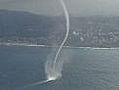 Huge waterspout caught on cam