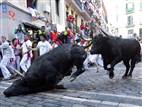 Tourist gored on second day of bull run