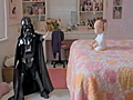 The boy behind the &#039;Darth Vader&#039; mask