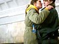 - Russian Pranksters Attack Policewomen with Kisses.