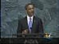 Pres. Obama Pushes For Mideast Peace In UN Speach