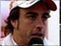 Relaxed Alonso targeting title