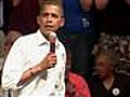 Raw Video: Obama&#039;s Lipstick Comment