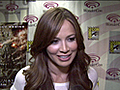 Terminator Salvation - Moon Bloodgood Interview at WonderCon