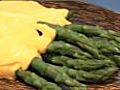 Vegetarian recipe: Asparagus with three-minute hollandaise - Five Minute Food