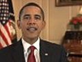 President Obama: Weekly Address 02-01-09