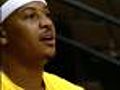Web Extra: Camelo Anthony Practices On Monday