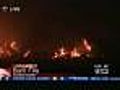 Debris Fire Burning In Placer County