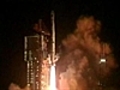 China’s rocket blasts into space