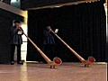 Un peu de cor des Alpes,  swiss Alphorn