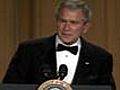 Politics - Bush Riffs On Veep,  Candidates
