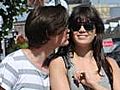 Matt Smith and Daisy Lowe Get Touchy-Feely in L.A.