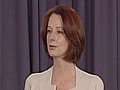 9RAW: Gillard speaks at press club