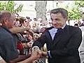 Sarkozy Attacked While Greeting Crowd