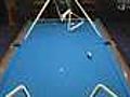 Great Billiard Trick Shot - the Pendulum