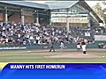 Manny Ramirez hits first home-run in rehab game