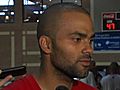 Tony Parker talks about jersey’s reported theft