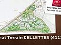 Vente - terrain - CELLETTES (41120)  - 74 500€