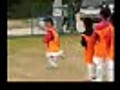 崇登・瑞登のサッカー風景