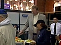 NBA Players Lend A Helping Hand To Serve Thanksgiving Dinner