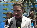 Shia LaBeouf and Mario Cantone Interview-Surf’s Up Premiere