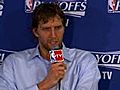 Carlisle and Nowitzki On Game 2 Win