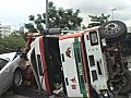 坪石邨對開天橋車禍　警查貨櫃車有否超速或超載