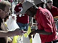 Fans arrive early for 2011 Preakness