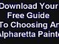 choose a good Alpharetta paint contractor