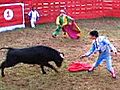 Raw Video: Bull Rips Bullfighter’s Pants