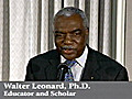 Keynote Address by Dr. Walter Leonard
