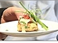 Plating the Crab Cakes