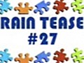 Video Brain Teaser #27