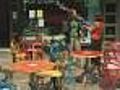 Candy Store At Center Of Furniture Flap