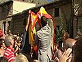 Casillas,  homenajeado en el pueblo de sus padres