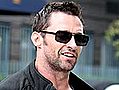 Hugh Jackman Picks Up His Daughter from School