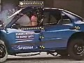 2001 Pontiac Sunfire IIHS Frontal Crash Test (Tested: 1995 Chevrolet Cavalier 4-door)